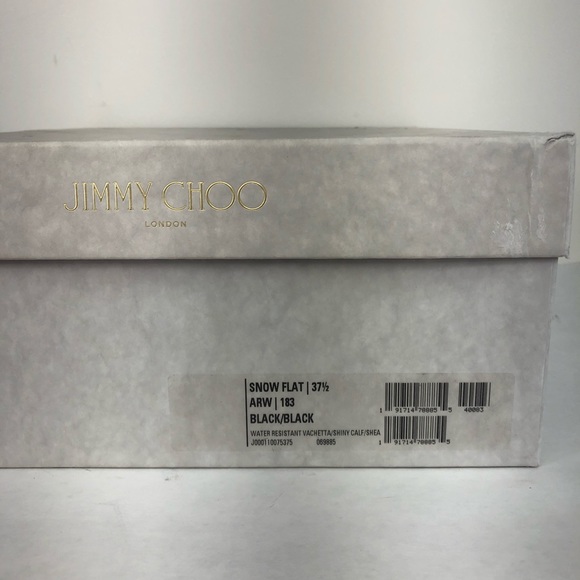 Jimmy Choo Voyager Snow Heated Boot Black 37.5 - Picture 13 of 13